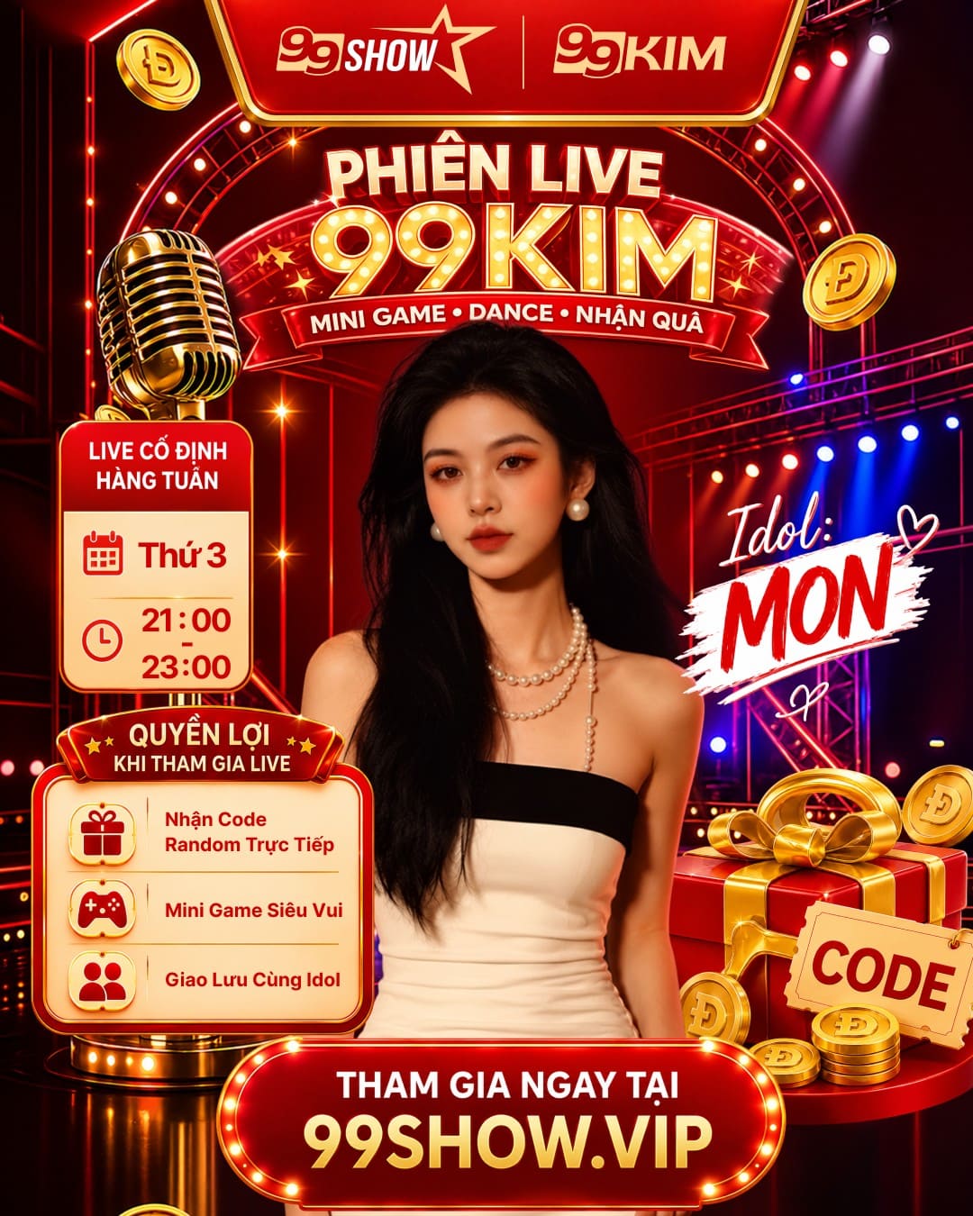 hoạt động trên 99show